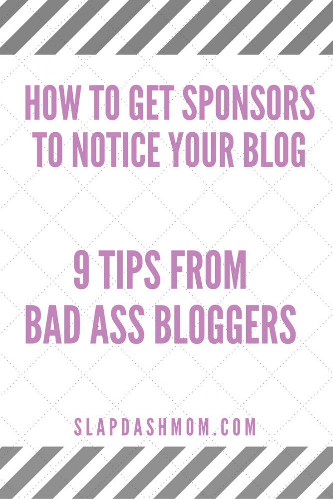 How to Get Sponsors to Notice Your Blog