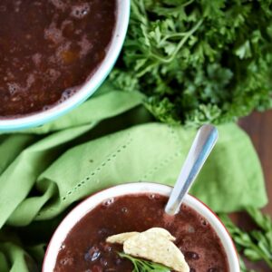 Weight Watchers Simple Black Bean Chili Recipe