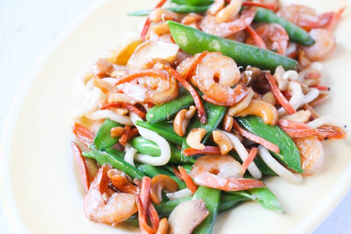 Easy Shrimp Cashew Stir Fry