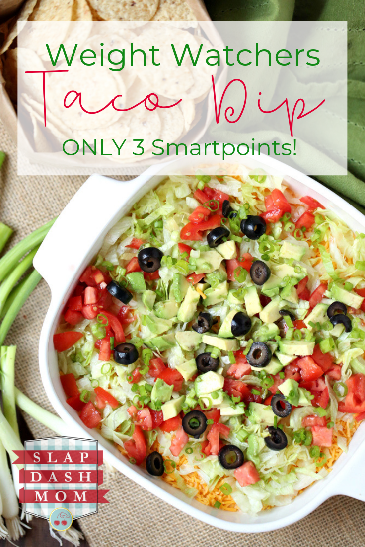 Weight Watchers Friendly Taco Dip with Cream Cheese 3 Smart points