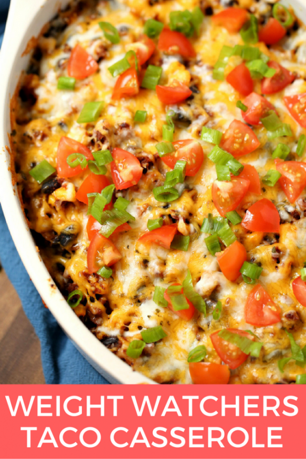 Weight Watchers Friendly Taco Casserole Recipe 1 Smart Point