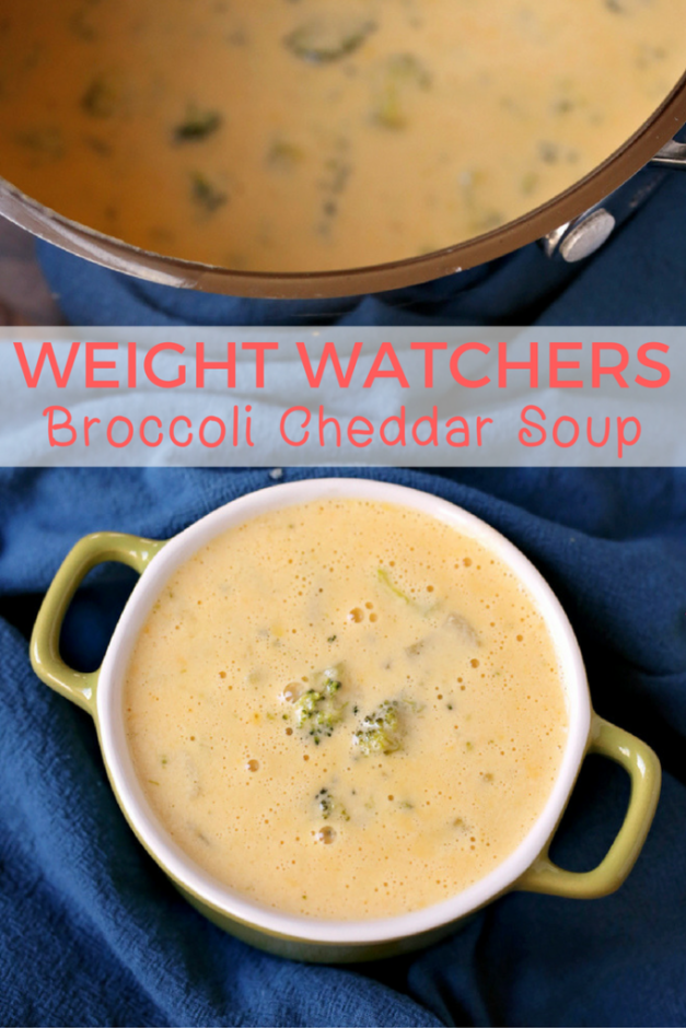 Weight Watchers Friendly Broccoli Cheddar Soup 2 SmartPoints