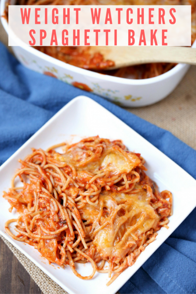 Weight Watchers Friendly Spaghetti Bake Slap Dash Mom