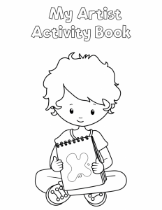 Free Preschool Printable Art Workbook | Slap Dash Mom