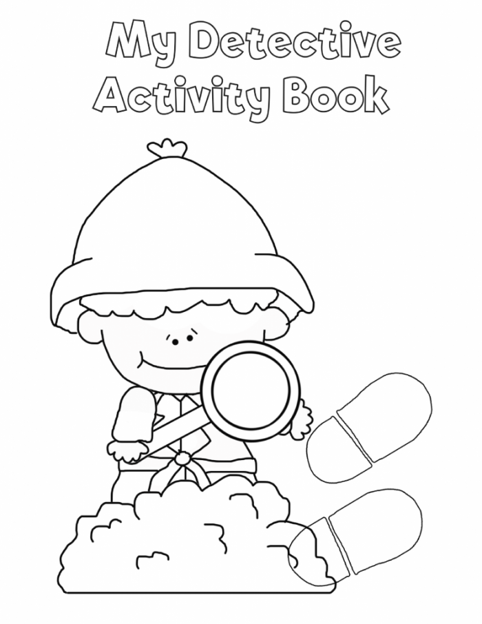 Free Printable Detective Workbook