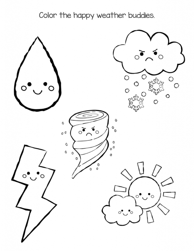 Free Preschool Weather Printables - Slap Dash Mom