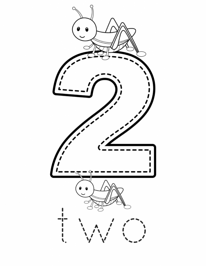 Preschool Number Printable Workbook - FREE