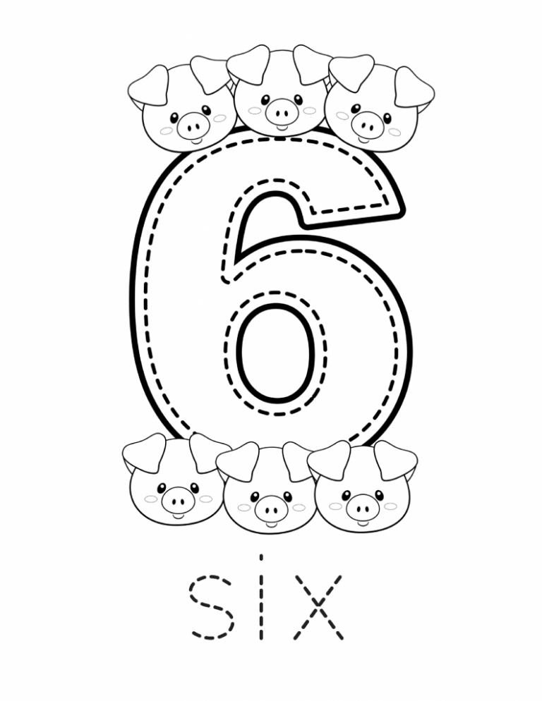 Free Preschool Number Printables Slap Dash Mom