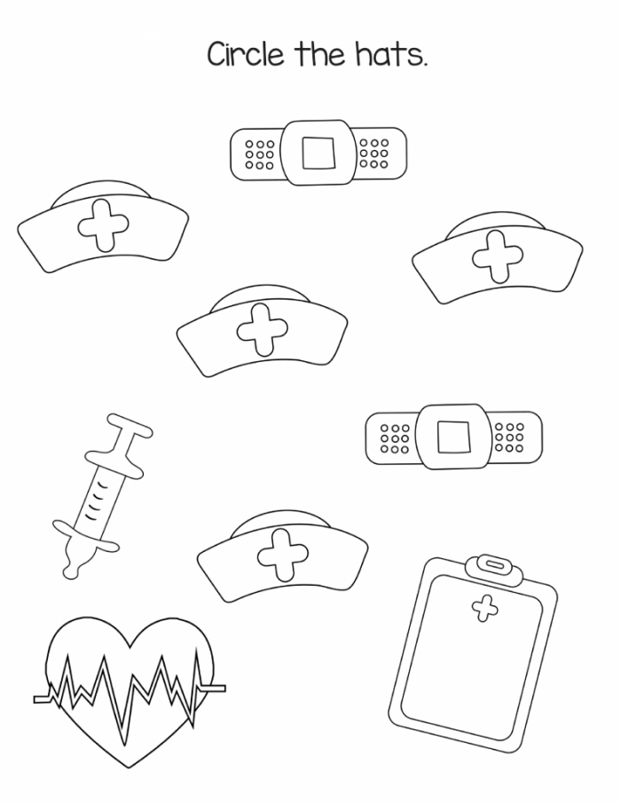 Free Preschool Printable Health Activity Book - Slap Dash Mom