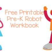 Free Printable Robot Workbook