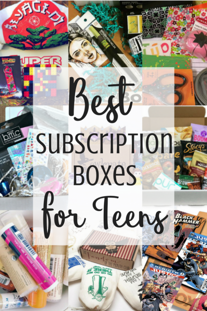 subscription boxes teenager