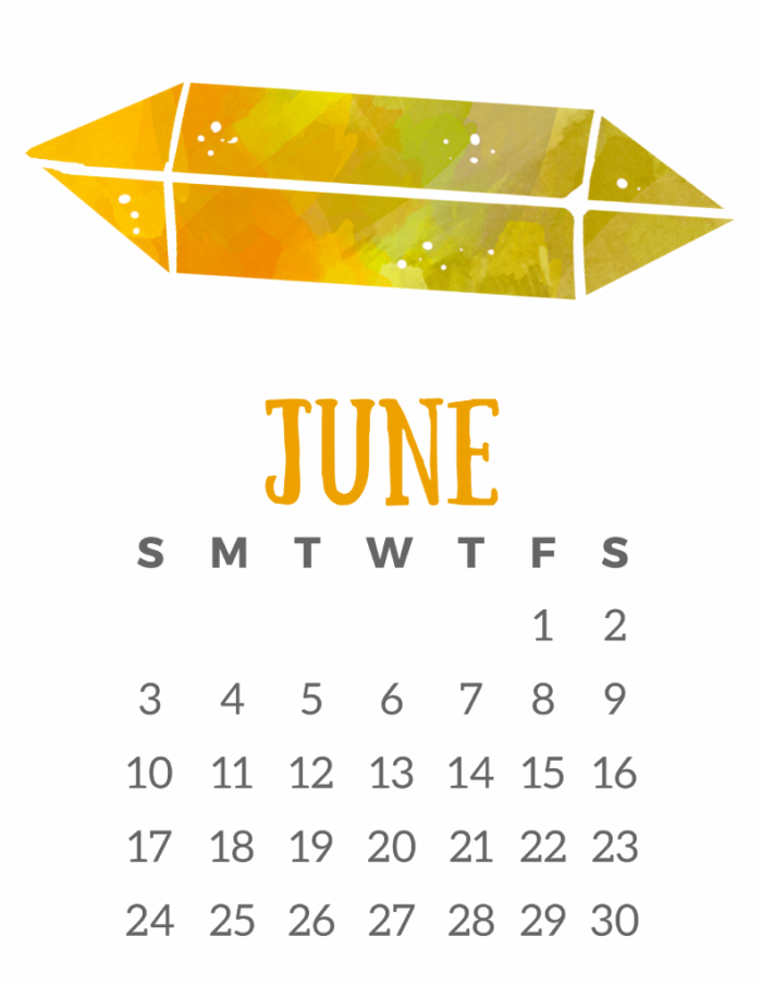 Free Printable 2018 Calendar