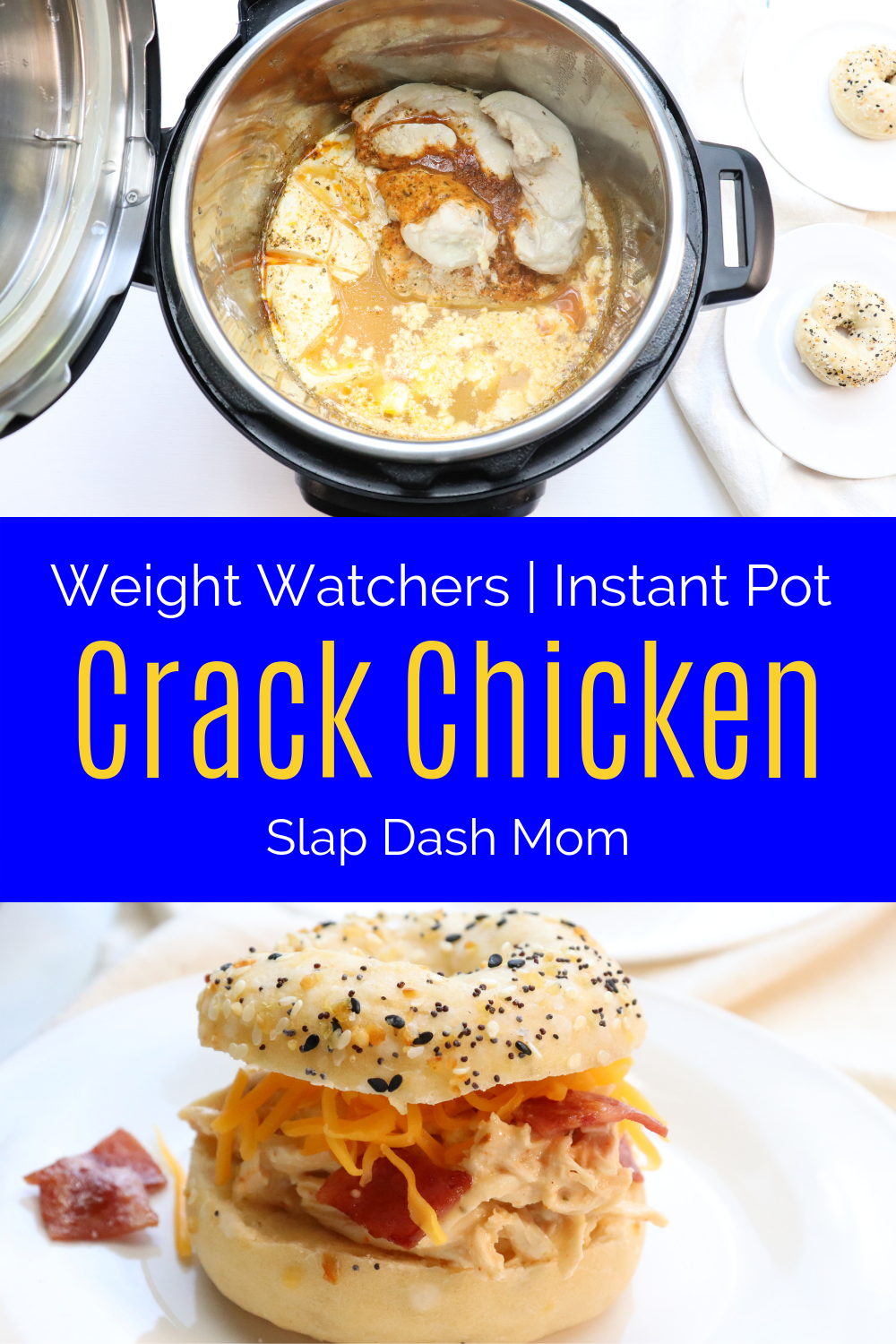 Crack Chicken {Stove, IP, or Slow Cooker!} - Mama Loves Food