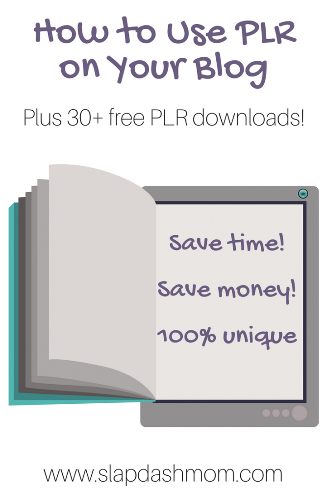 How to Use PLR on Your Blog