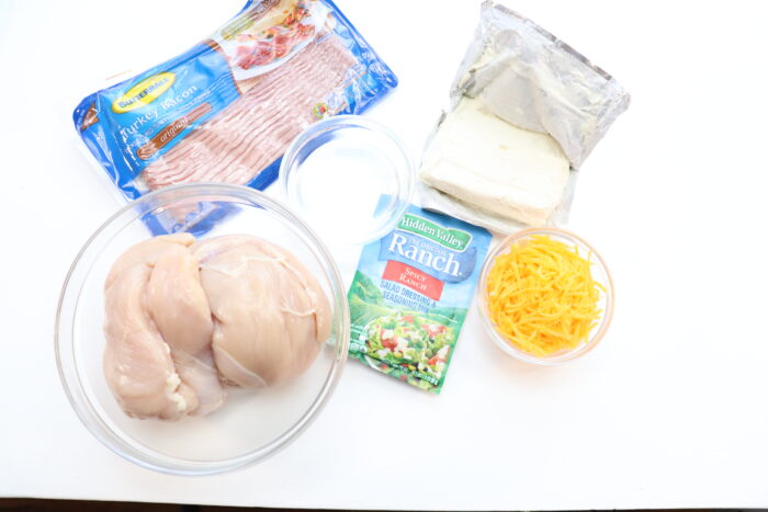 Ingredients for WW Instant Pot Crack Chicken