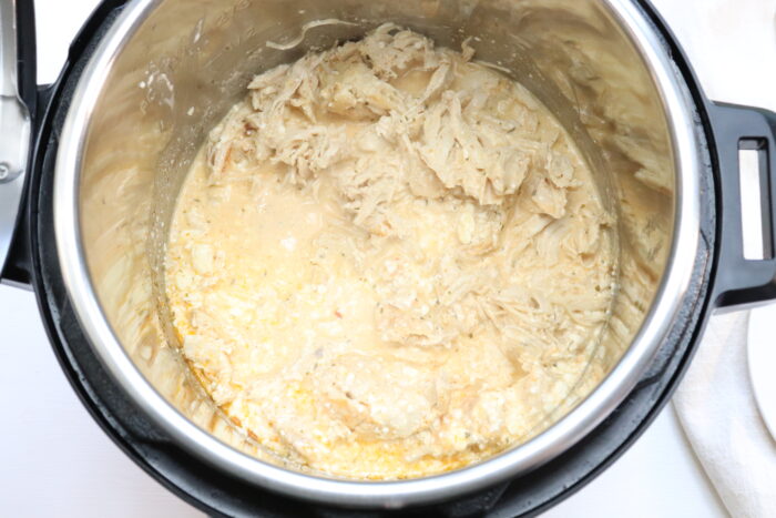 Shredded weight watchers crack chicken in instant pot