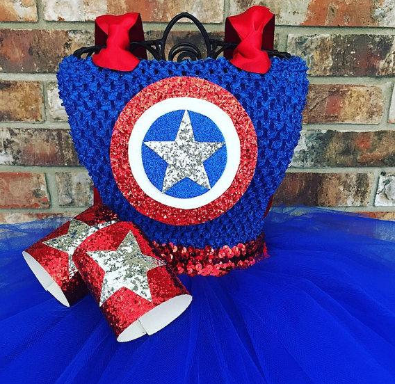 Captain America Girl Costume