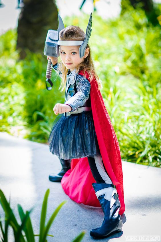 homemade thor costume for kids