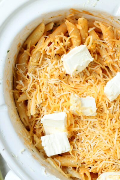 Crock Pot Buffalo Ranch Pasta