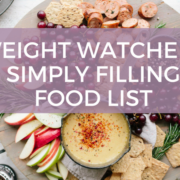 WEIGHT WATCHERS SIMPLY FILLING FOOD LIST