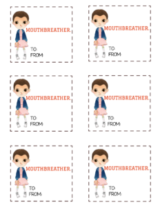 Stranger Things Valentines Cards - Slap Dash Mom
