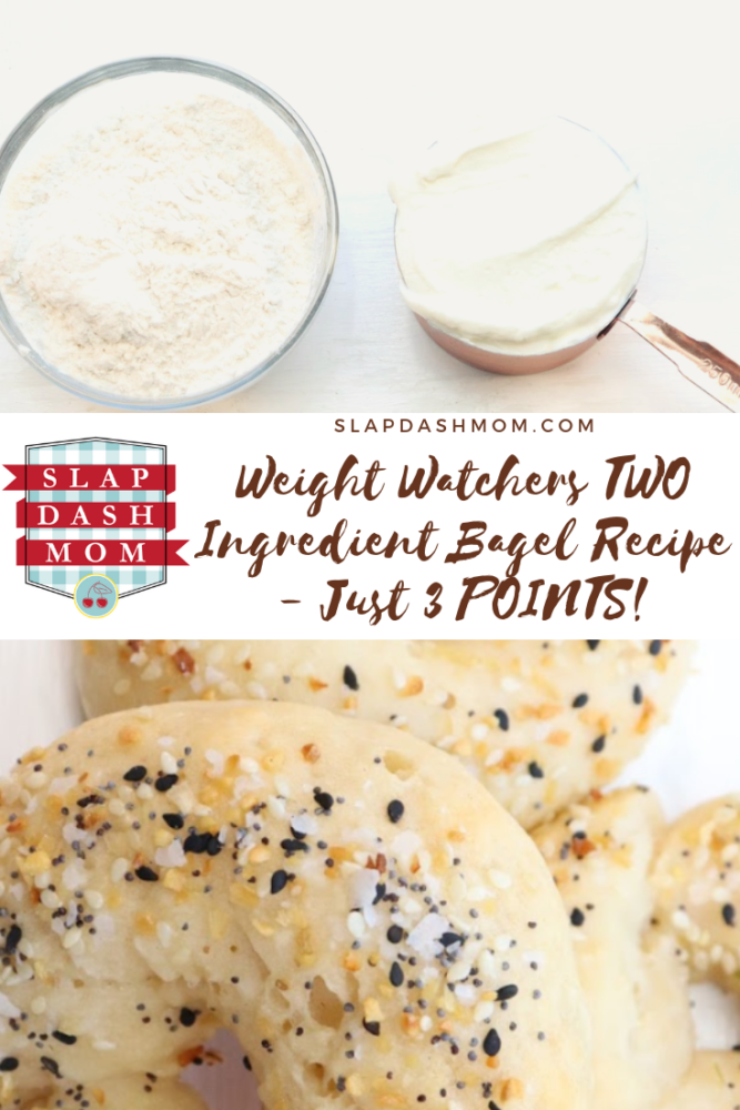 Weight Watchers Inspired 3 Point - 2 Ingredient Bagels