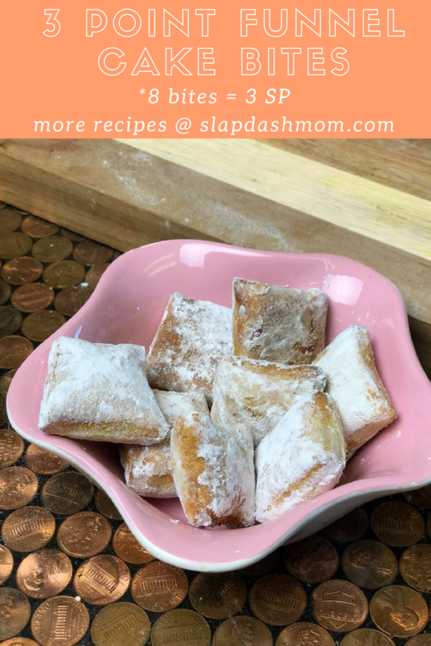 Air Fryer Funnel Cake Bites 3 SP for 8 Weight Watchers Freestyle