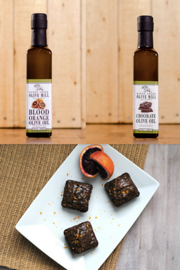 Blood Orange Brownies Using Olive Mill Olive Oil Slap Dash Mom