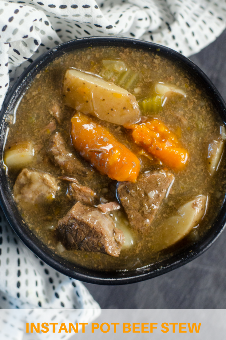 INSTANT POT BEEF STEW