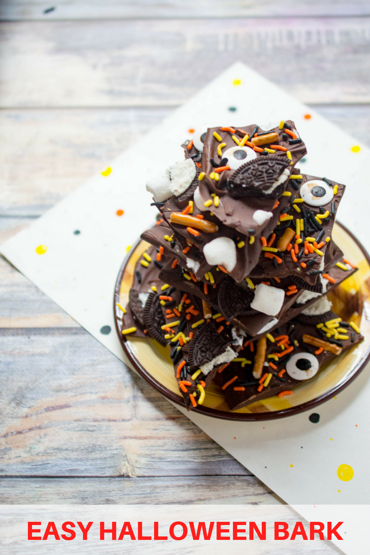 EASY HALLOWEEN BARK