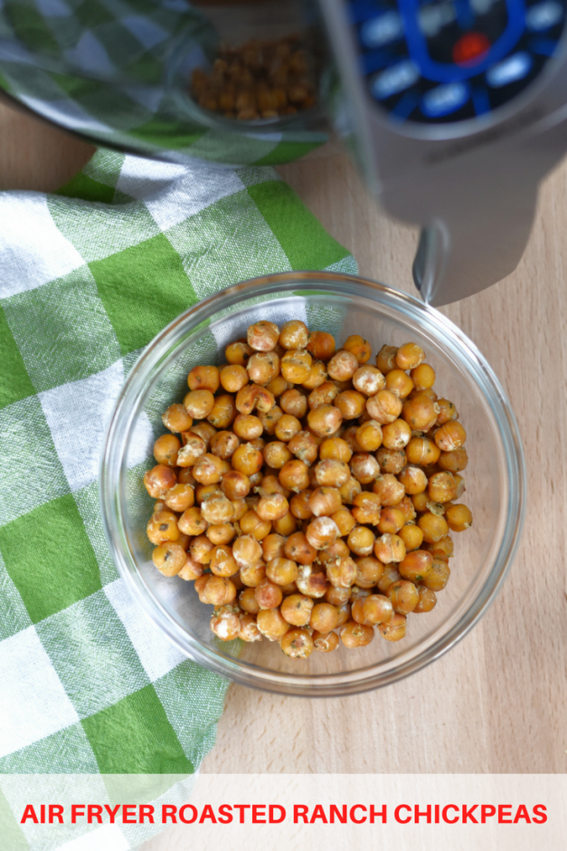 Air Fryer Roasted Ranch Chickpeas Slap Dash Mom
