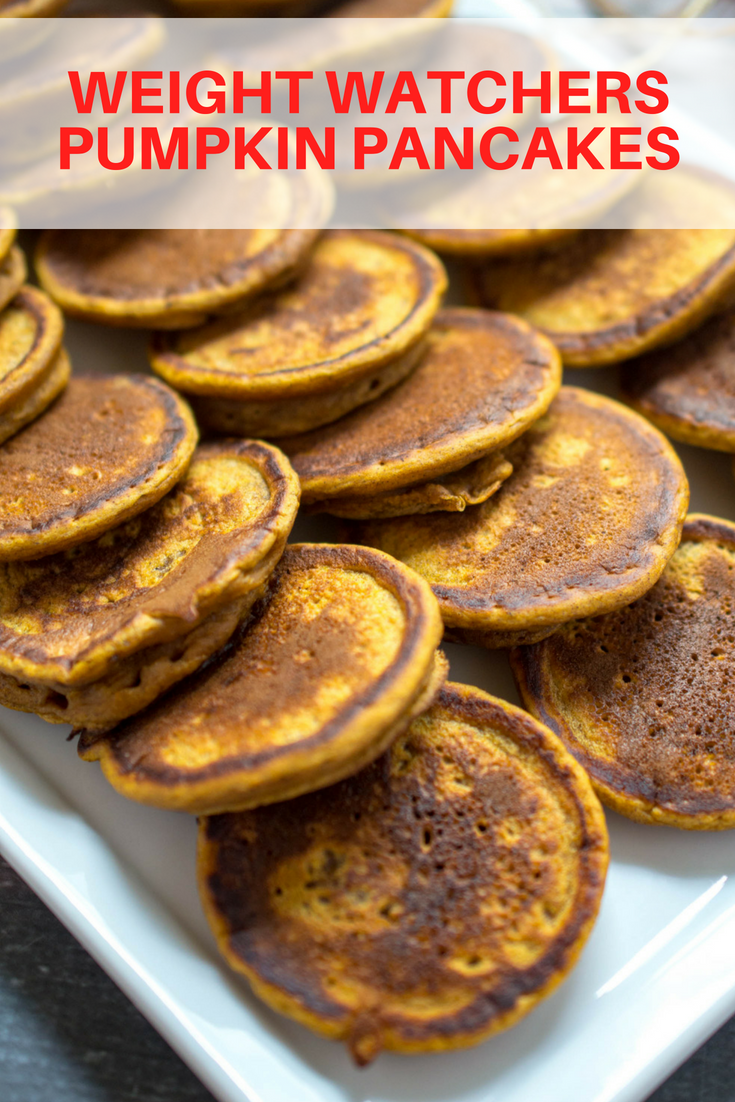 WEIGHT WATCHERS PUMPKIN PANCAKES