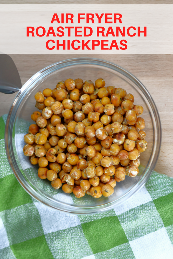 Air Fryer Roasted Ranch Chickpeas Slap Dash Mom