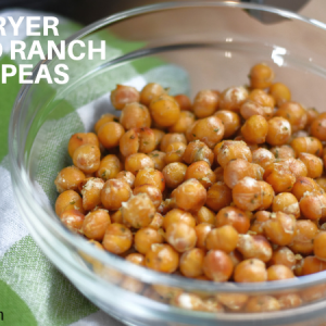 AIR FRYER ROASTED RANCH CHICKPEAS
