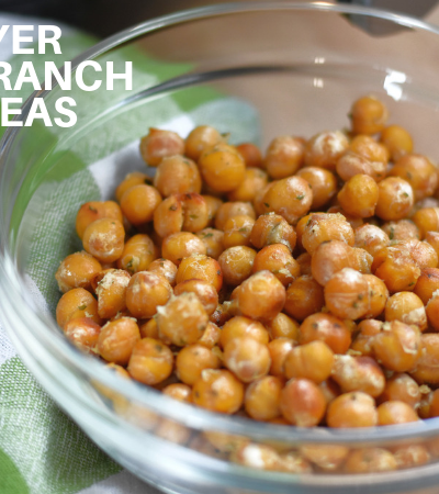 AIR FRYER ROASTED RANCH CHICKPEAS