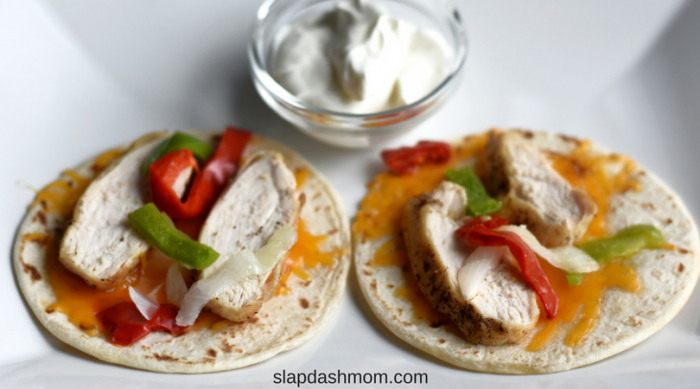 weight watchers chicken fajitas