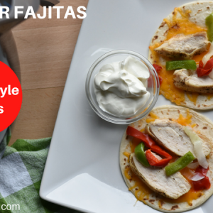 weight watchers chicken fajitas