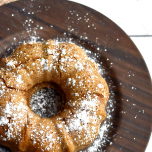 Instant Pot Pressure Cooker Pumpkin Spice Bundt Cake - Margin