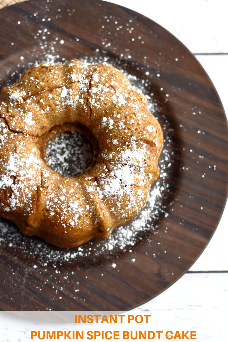 Instant Pot Pumpkin Spice Bundt Cake