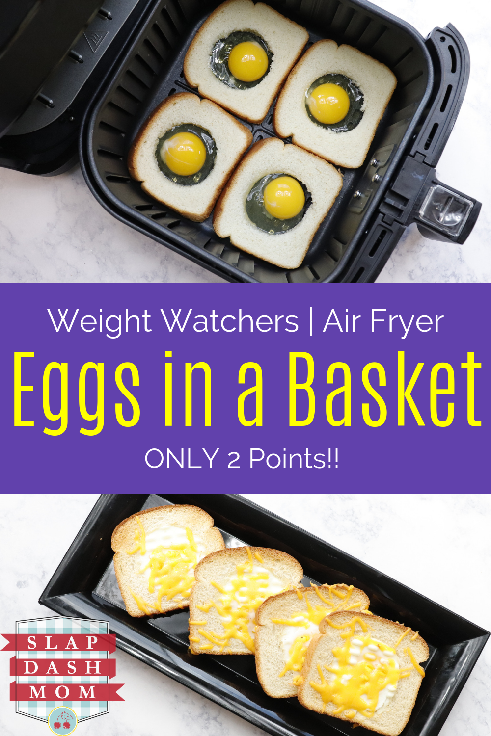 Air Fryer Eggs in a Basket Slap Dash Mom
