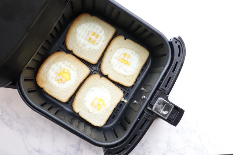Air Fryer Eggs in a Basket Slap Dash Mom