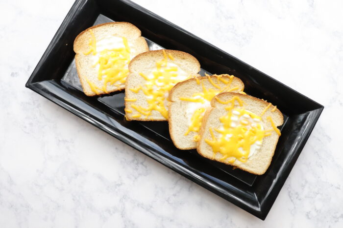 AF Eggs in a basket on plate