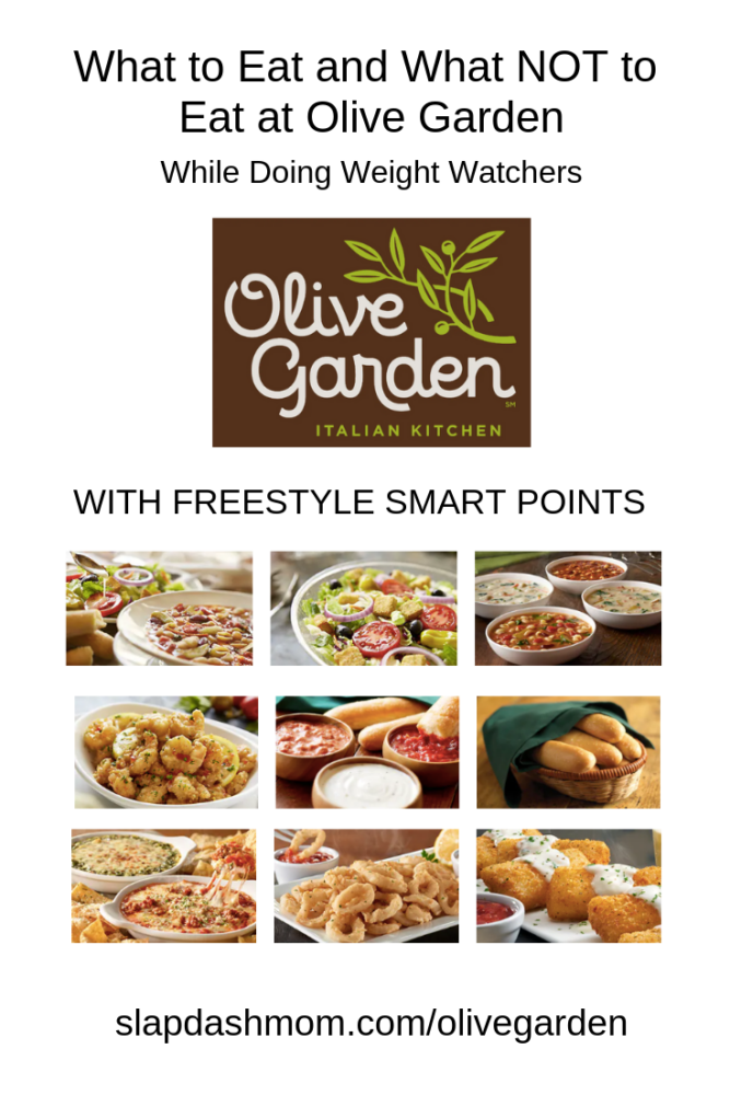Weight Watchers Olive Garden Guide