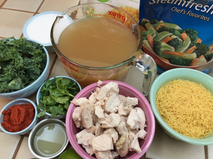 Thai Chicken Curry and Kale Soup - 5 pts