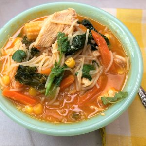 Thai Chicken Curry and Kale Soup - 5 pts
