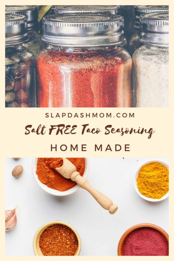 Salt Free Taco Seasoning Recipe