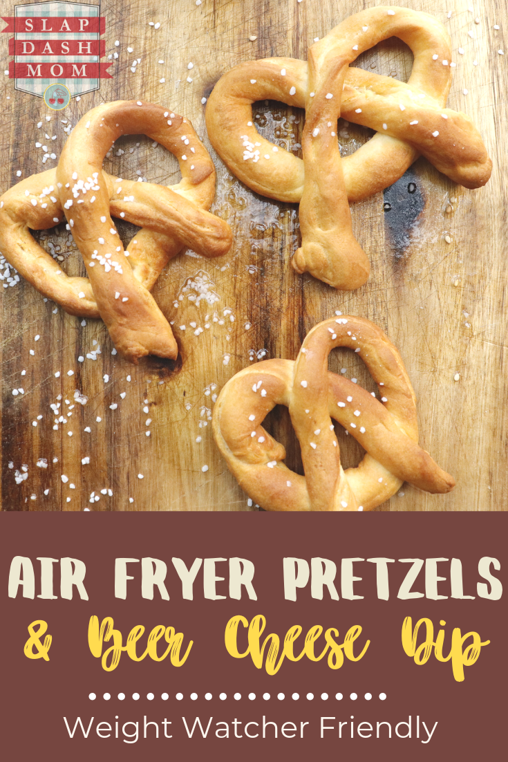 Simple Air Fryer Pretzels Weight Watcher Friendly! Slap Dash Mom
