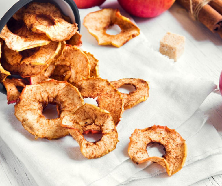 Air Fryer Apple Chips Weight Watcher Friendly ZERO Points! Slap Dash Mom