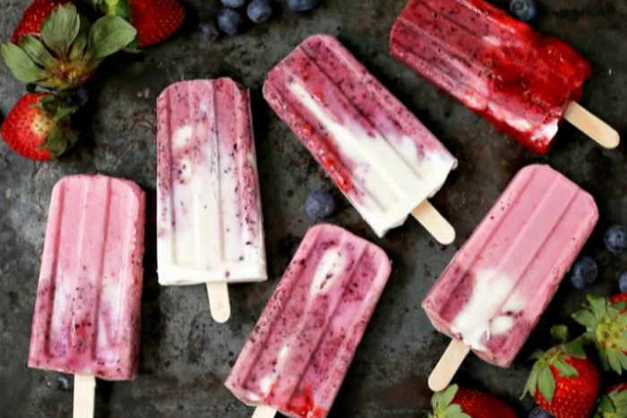 fresh fruit popsicles 