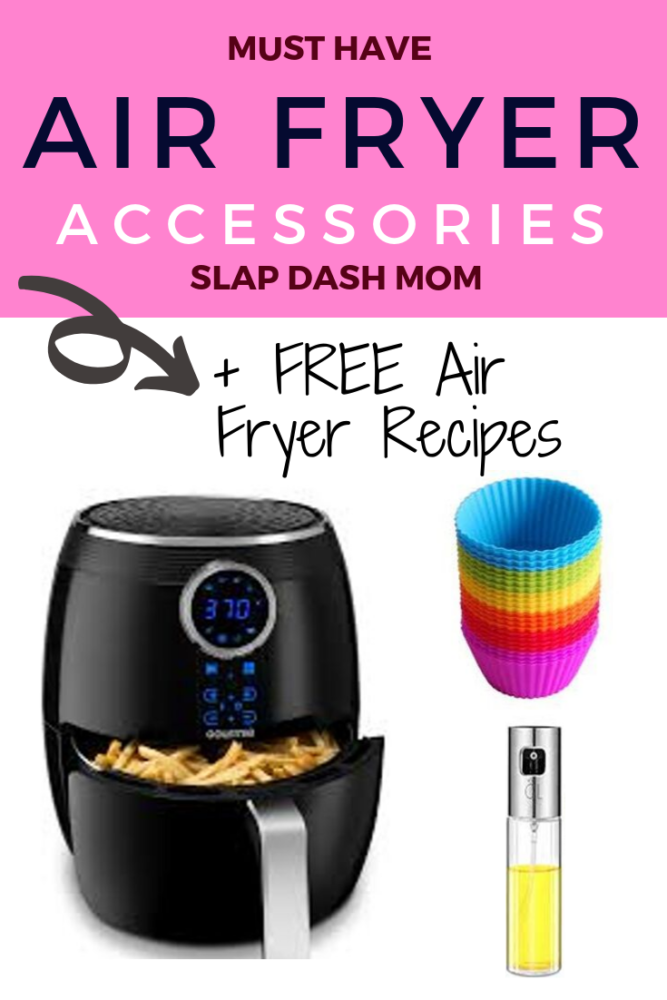Ready to use your air fryer? Get the Ultimate Guide to Air Fryer Accessories + Free Air Fryer Recipes! #airfryer #airfryerrecipes